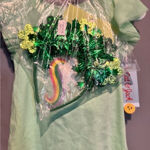 Cat and Jack set with hair accessory NWT